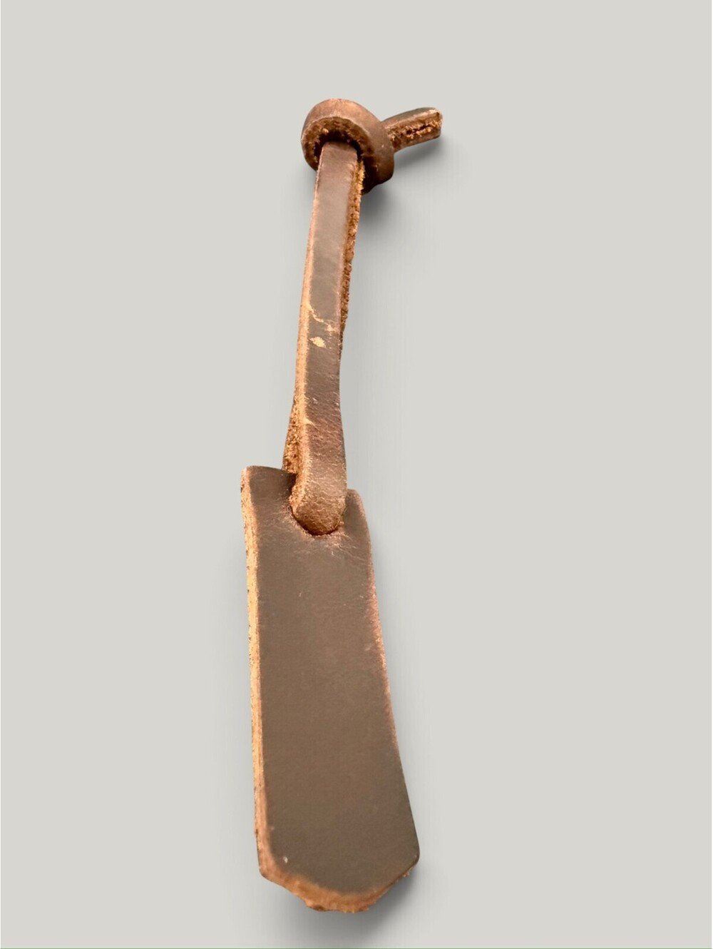 Saddleback Leather Company Small Luggage Tag-Coffee Brown